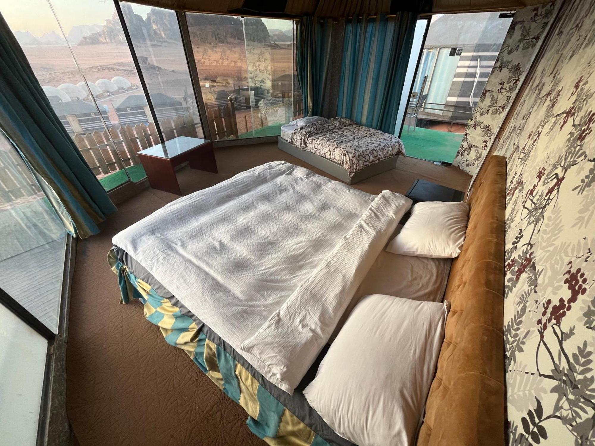 Al Raha Luxury Camp Hotell Wadi Rum Eksteriør bilde